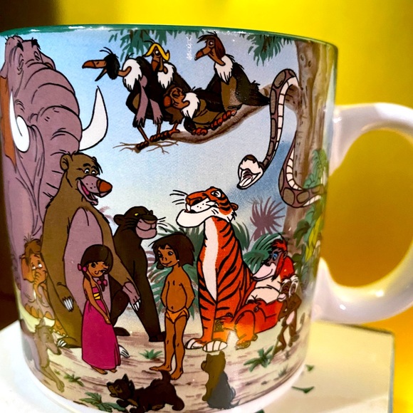 DISNEY STORE EXCLUSIVE 90’s NWT THE JUNGLE BOOK COLLECTIBLE CERAMIC MUG … - Picture 4 of 15